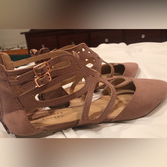 Lauren Conrad Sz 8.5 Pink Ballet Flat - Picture 3 of 4